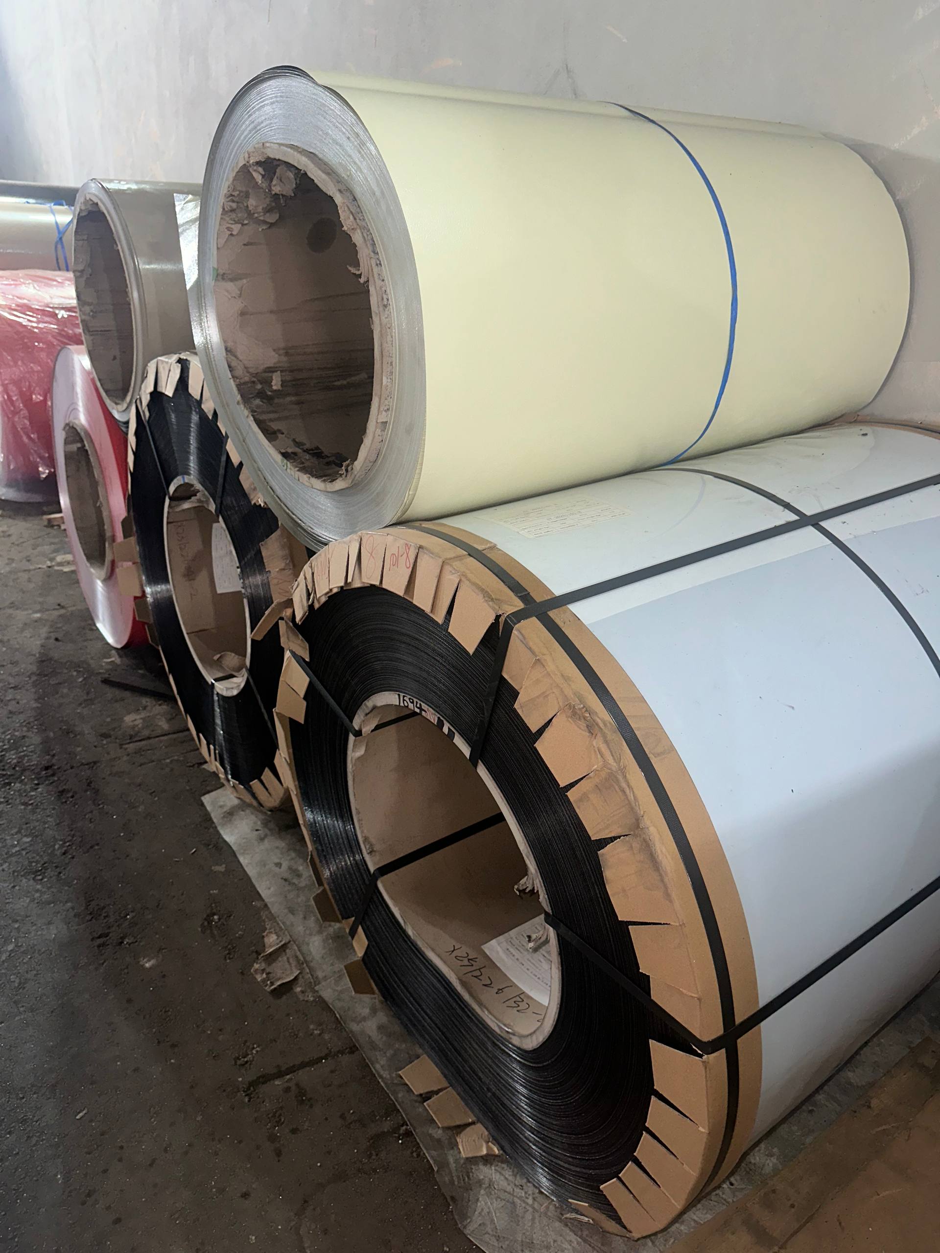 Hollyhocks Wallpaper